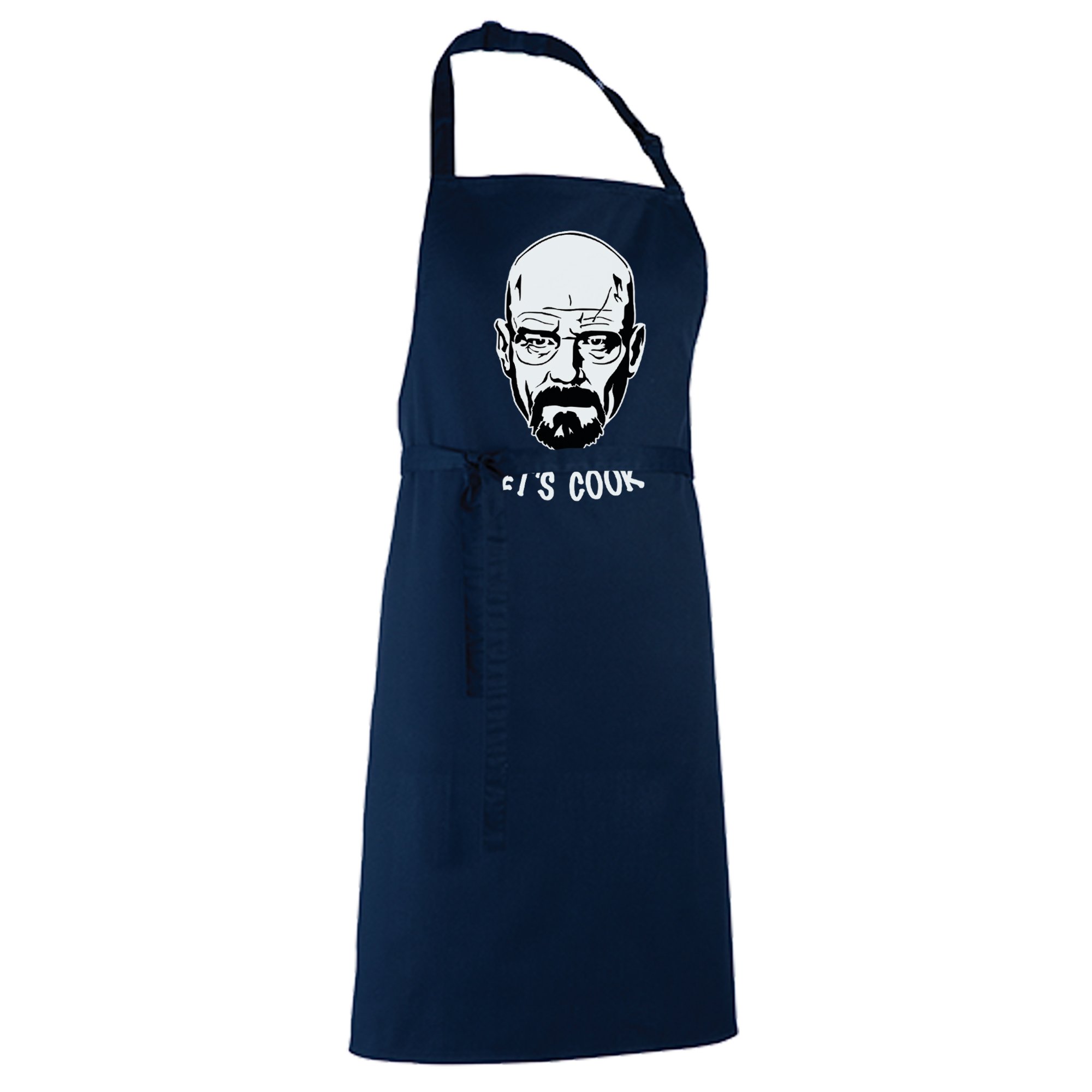 Lifeguardgear (Navy blue) - Walter White Lets Cook Apron, Navy blue, One size