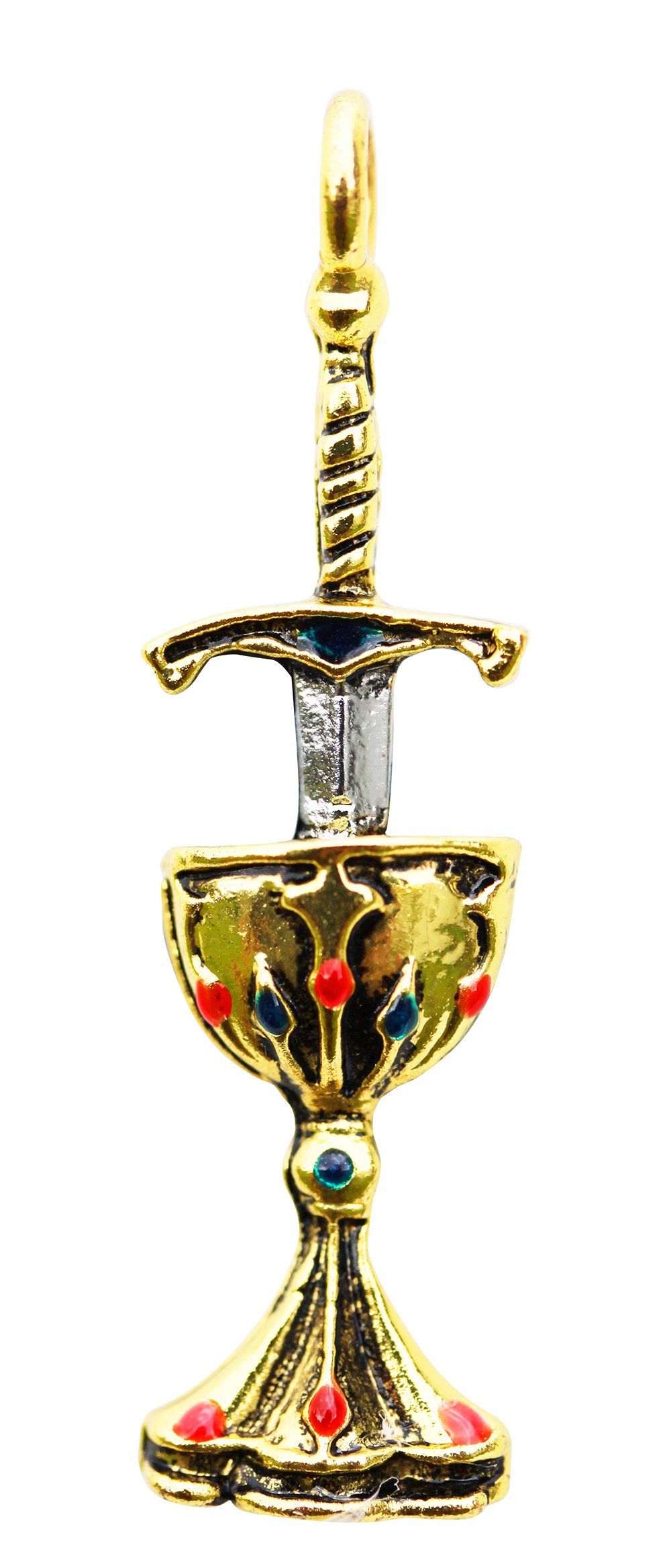 Talismans of the Knights Templar Blade And Chalice - for Love and Trust - The Pendant Necklace Collection