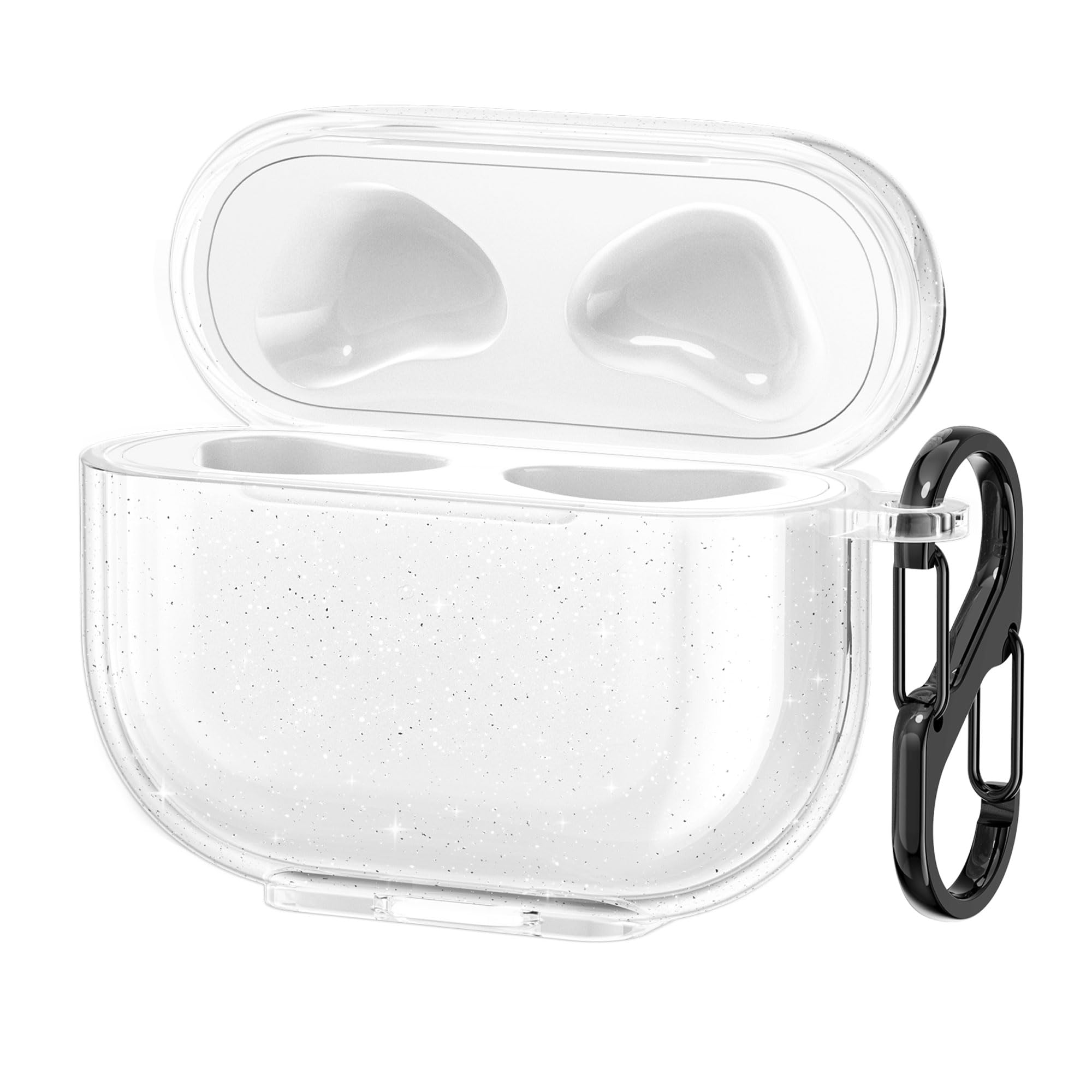 kwmobile Case Compatible with Apple AirPods 3 Cover - TPU Silicone - Wireless Headphones Case - Transparent