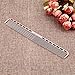 SKYPIA 1pcs Anti-static Stainless Steel Hair Combs Hair Styling Hairdressing Barbers Combs (Rose Gold)