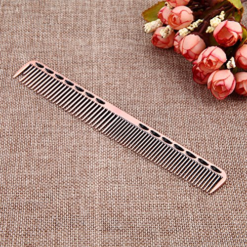 Coobbar 1pcs Anti Static Stainless Steel Hair Combs Hair Styling