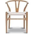 POLY & BARK Weave Chair, Single, Natural