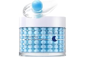 Hyaluronic Acid Capsule Cream, Acide Hyaluronique Face Moisturizer for Women, Hydrating Gel Creams for Glowing, Firming & Smo