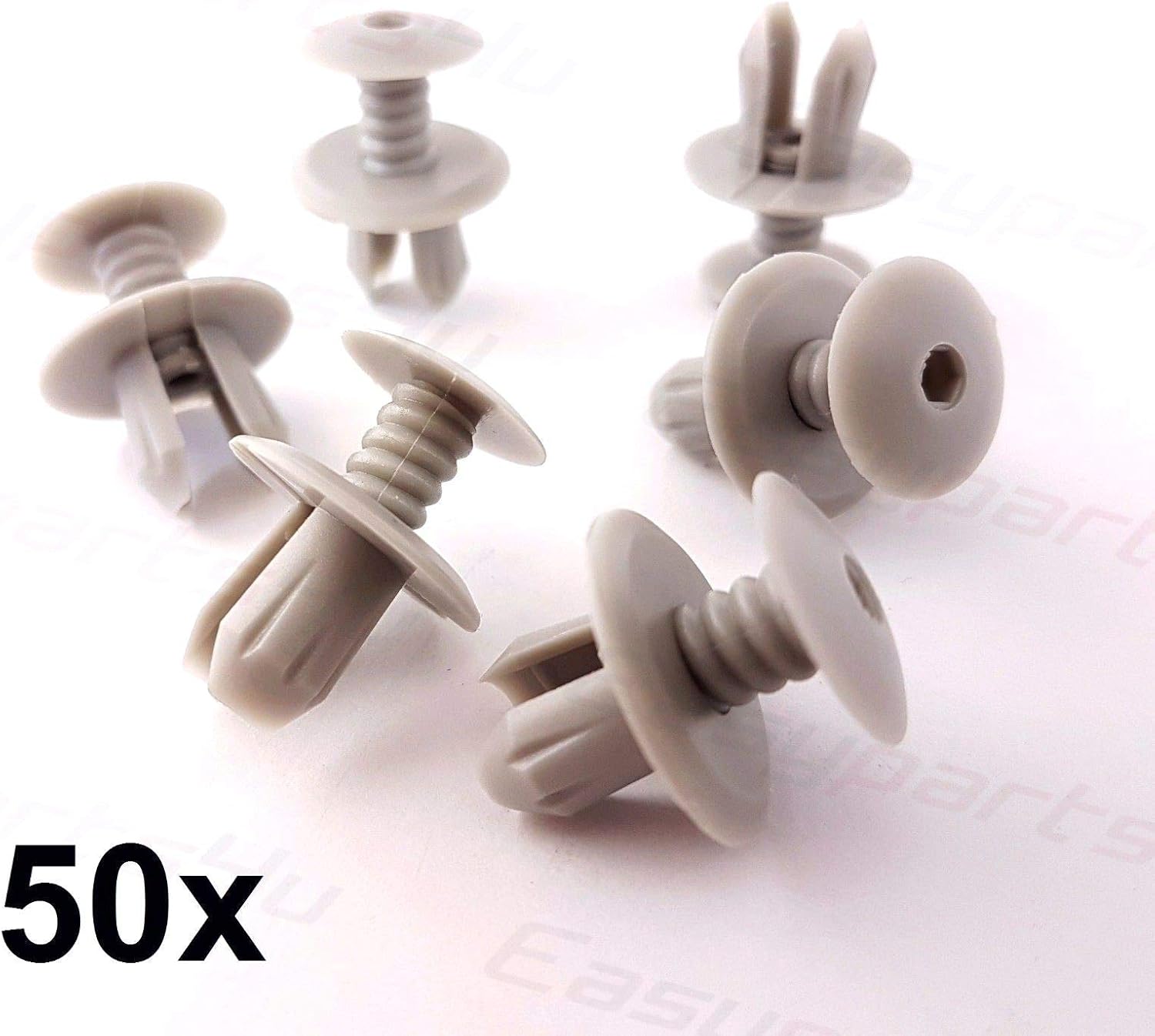 Lot De 8 Clips De Fixation Pour Tubes LED 74 X 20 X 9 Mm - Montage Facile, Maintien Sûr Des Luminaires