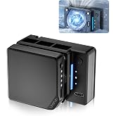 ULANZI CU01 Camera Cooler Kit for DSLR &amp; Mirrorless (Battery+Cooler) | Semiconductor Cooling Fan with 3000mAh Magnetic Rechargeable Battery, 3 Speeds, Auto Temp Control Cooling for Video Recording