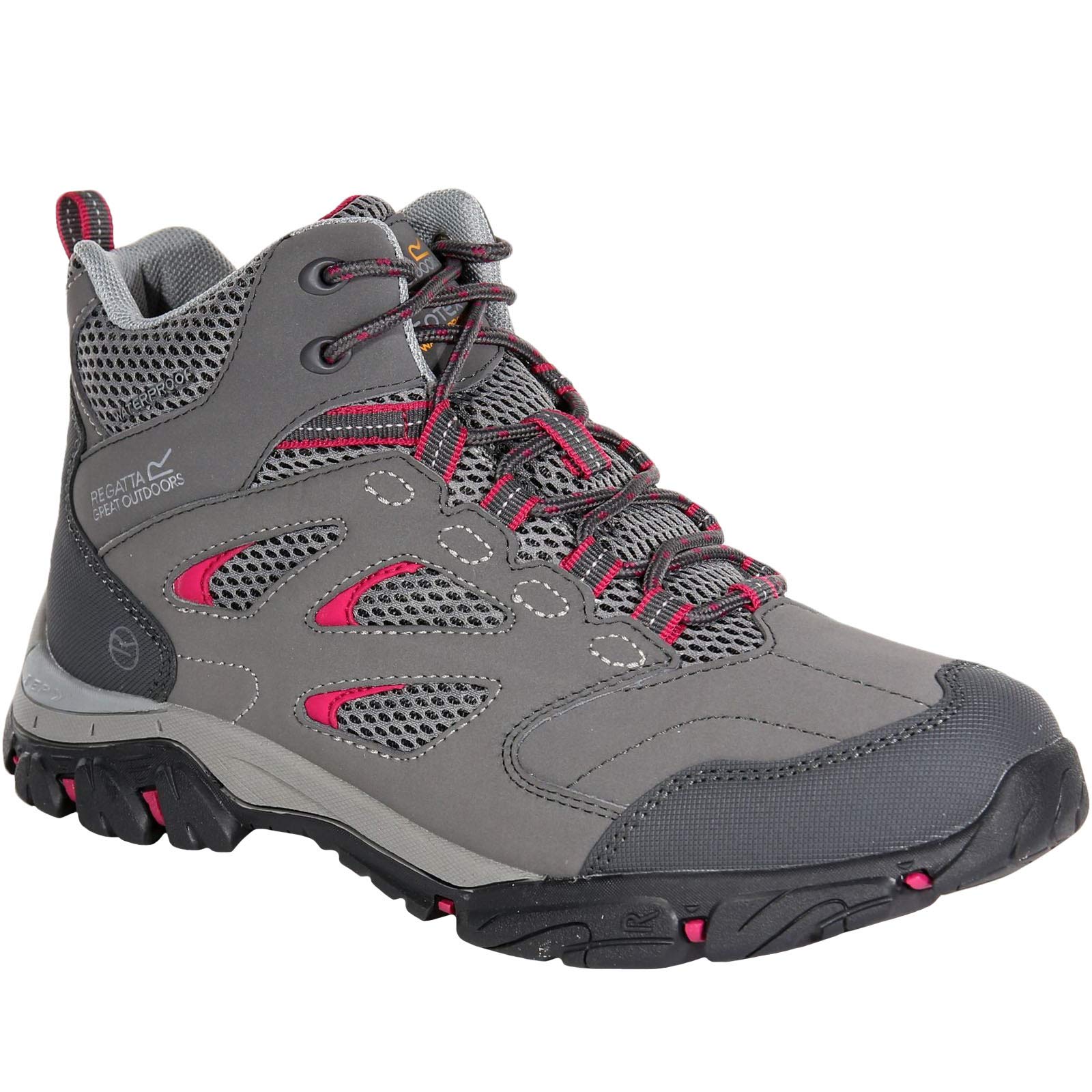 Regatta Womens Holcombe IEP Walking Boots - Grey - 3 UK