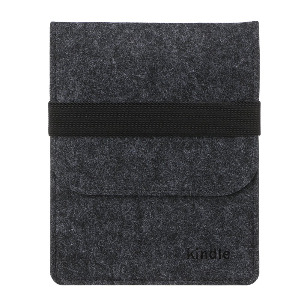 Photo 1 of BEIDUOYANG 6 Inch Sleeve for Case Bag Felt Carrying Pouch Cover for 3 for 6"" Tablet Smartphone E-Reade Touch Pen Protective Cover, Black