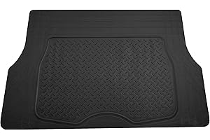 FH-V16401 Trimmable Vinyl Trunk Liner/Cargo Mat Black