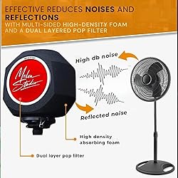 Pop Filter for Microphone, Portable Vocal