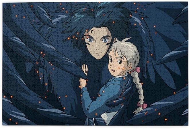 Amazon ハウルの動く城 1 1000ピース ジグソーパズル 絵のパズル 良質な木製パズル 動物の風景のキャラクター さまざまな興味深いジグソーパズル 環境にやさしく 味がなく 知的発達 ル親子ゲームだけでなく 大人がリラックスするのにも サイズ75 50 Cm