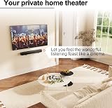 PUTORSEN Soundbar Wall Mount Bracket Dual, Depth 90-154mm, 33lb view 8