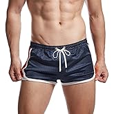 AIMPACT Mens Running Shorts Breathing Workout Gym Booty Short Shorts