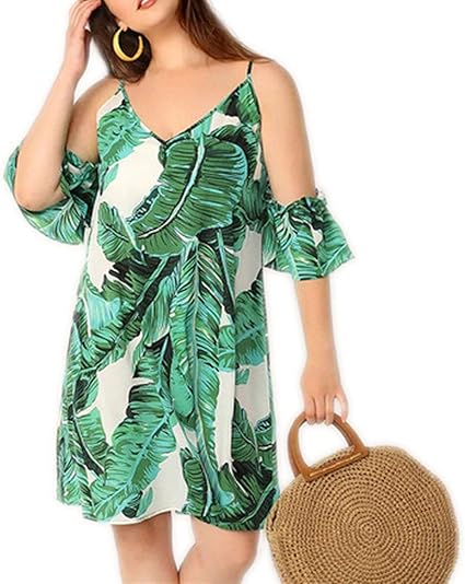 plus size tropical clothing