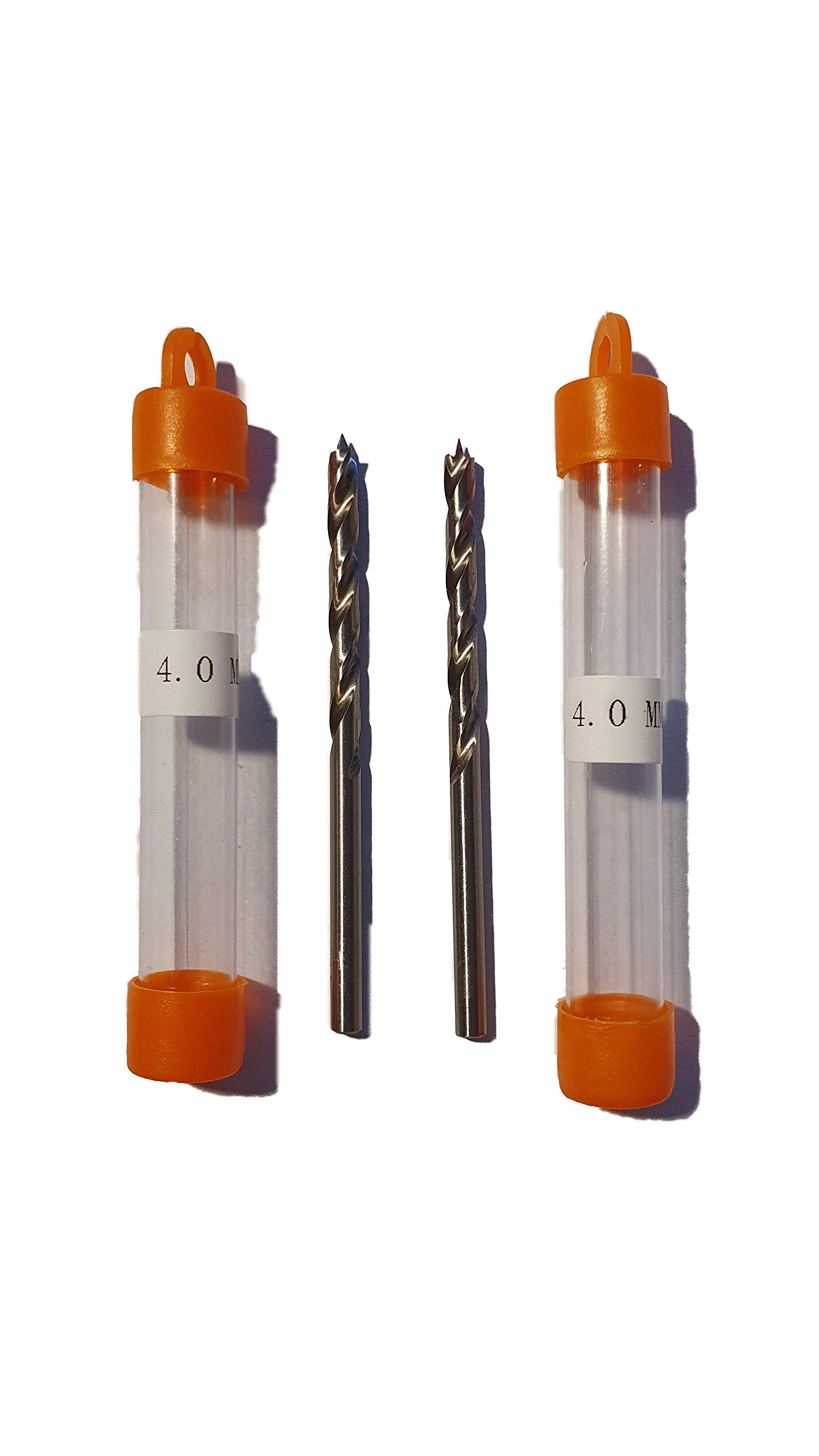 jjw-germany HSS-G Precision Wood Drill Bit Spiral Drill Diameter 4.0 mm Pack of 2