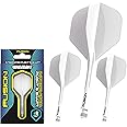 Winmau Fusion Intergrated Dart Flight and Shaft System - 1 Set per Pack (3 Flights and shafts in Total)