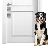 Panther Armor 4x12 Inch Door Silver Push Plate, 1mm