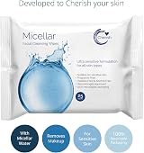 Cherish Hypoallergenic Micellar Water Facial Cleansing Wipes 300 Wipes view 2