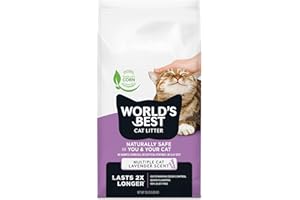 World's Best CAT Litter Multiple Cat Lavender Scented 144 eaches