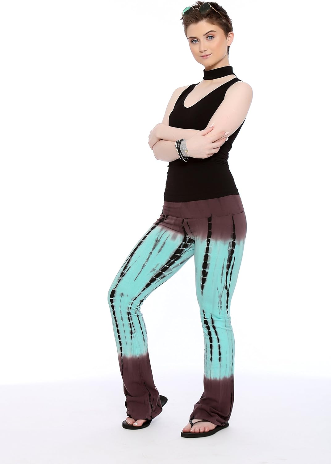 tie dye yoga pants amazon