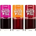 ETUDE HOUSE Dear Darling Water Tint 3 Color SET 9.5g x 3color | Bright Vivid Color Lip Tint with Moisturizing Pomegranate & G