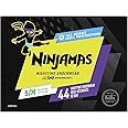 Pampers Ninjamas, Bedwetting Disposable Underwear, Nighttime Training Pants Boys, FSA HSA Eligible, 44 Count, Size Small/Medi