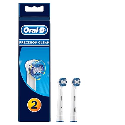 Oral-B Precision Clean - Cabezales para cepillos de dientes recargables, 2 recambios