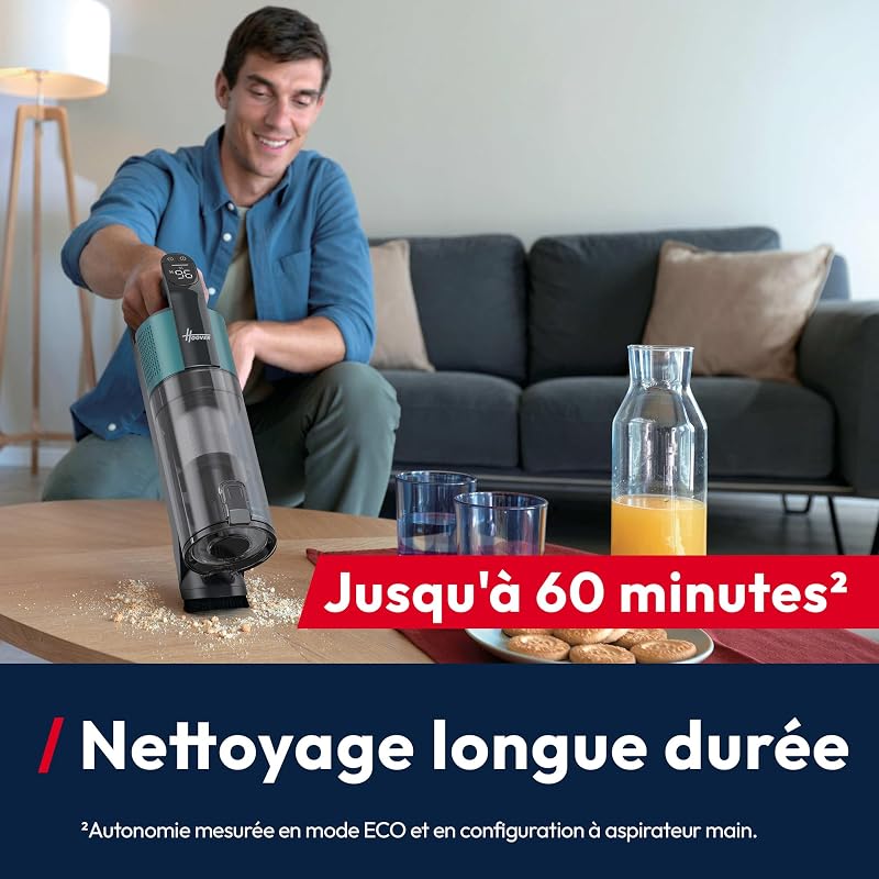 HF3 Core Aspirateur Balai sans Fil | 60 Min d'Autonomie