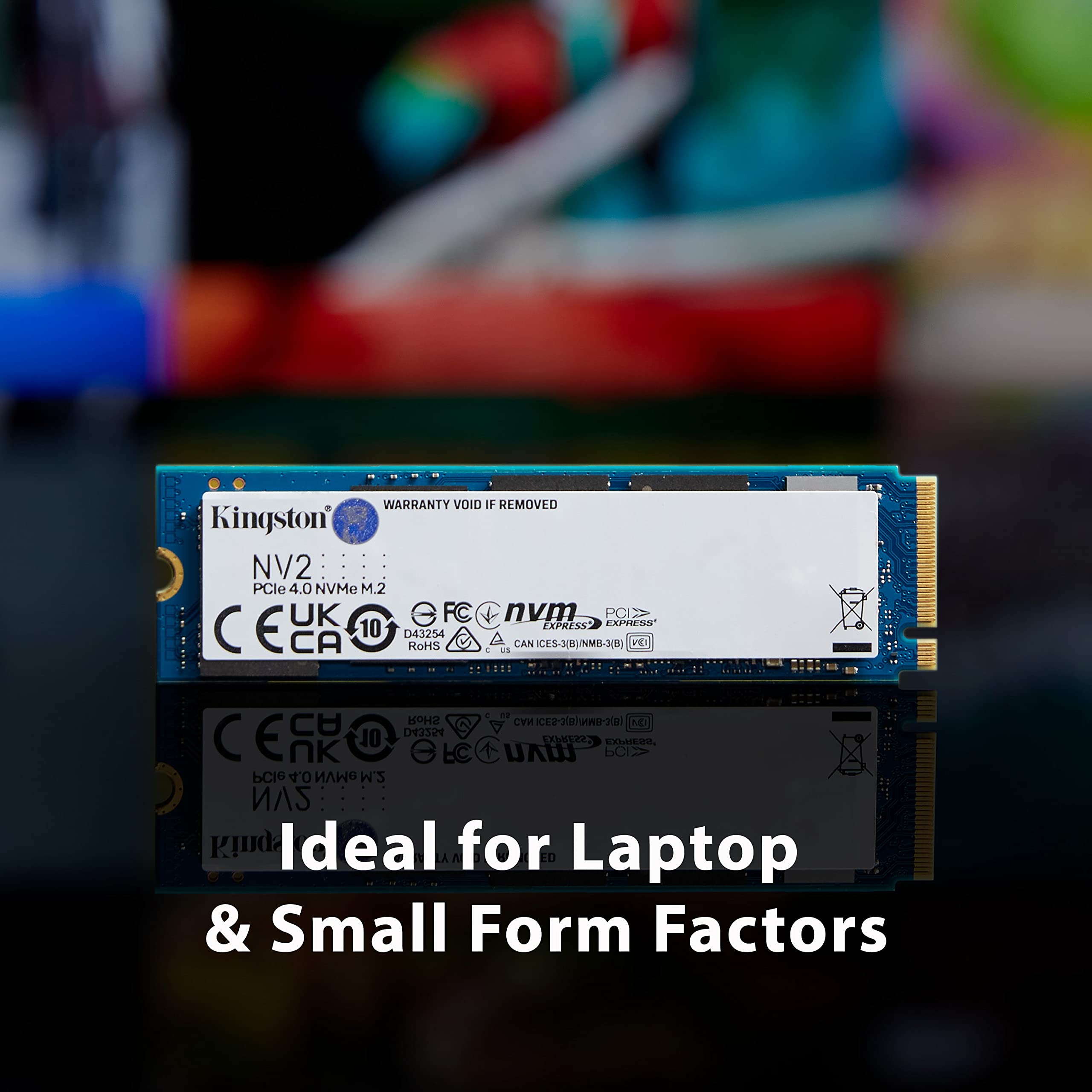 Kingston NV2 250G M.2 2280 NVMe Internal SSD | PCIe 4.0 Gen 4x4 | Up to 3000 MB/s | SNV2S/250G