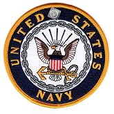 U.S. Navy Seal / 4" USN Embroidered Patch