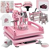 Leomru 8 in 1 Heat Press Machine 15x15 Inch, Heat