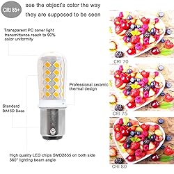 KAKEMONO Dimmable BA15D LED Double Contact Bayonet