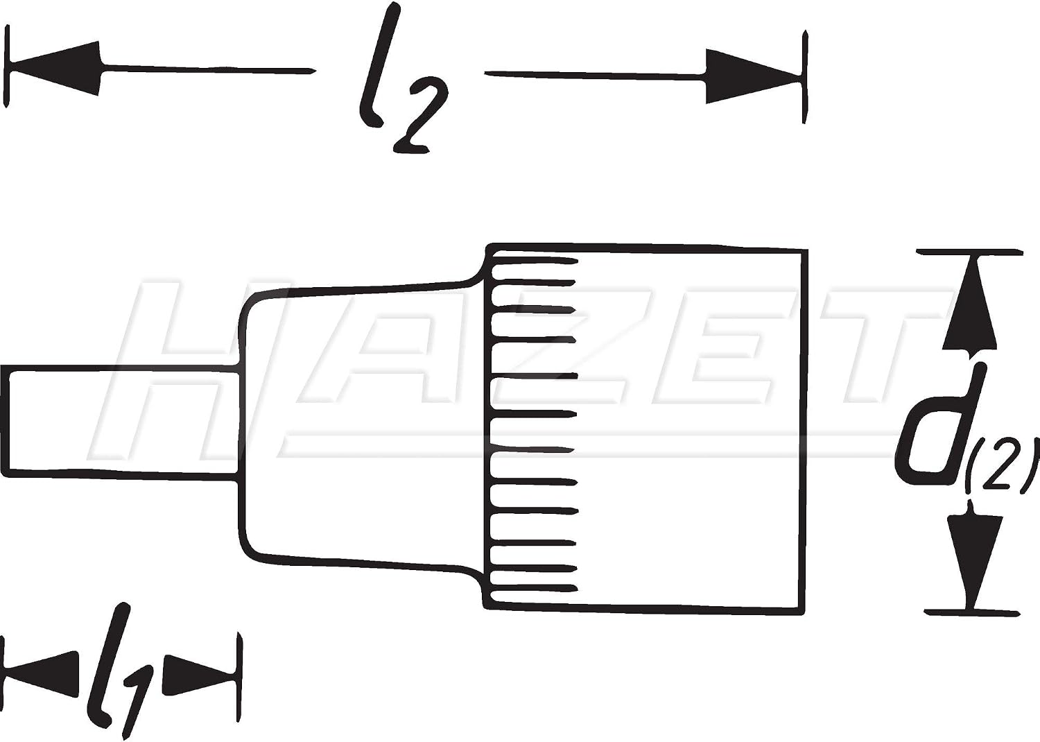 Hazet 986LG-11 Screwdriver Socket Spanner Insert - Image 3