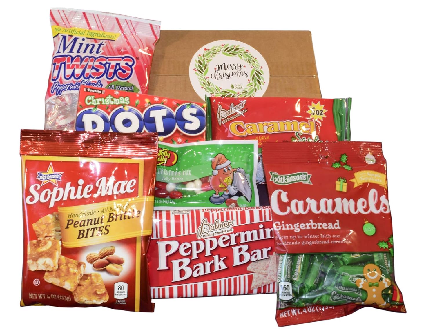 Amazon Com Christmas Candy Care Package Small Grocery