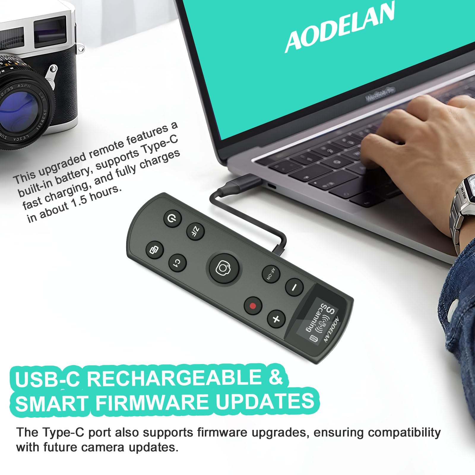 Mua Remote Control for Sony Camera,USB-C Rechargeable Wireless Shutter ...