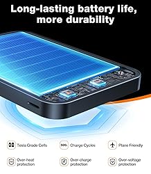 TORRAS 5,000mAh Magnetic Compact Portable Charger