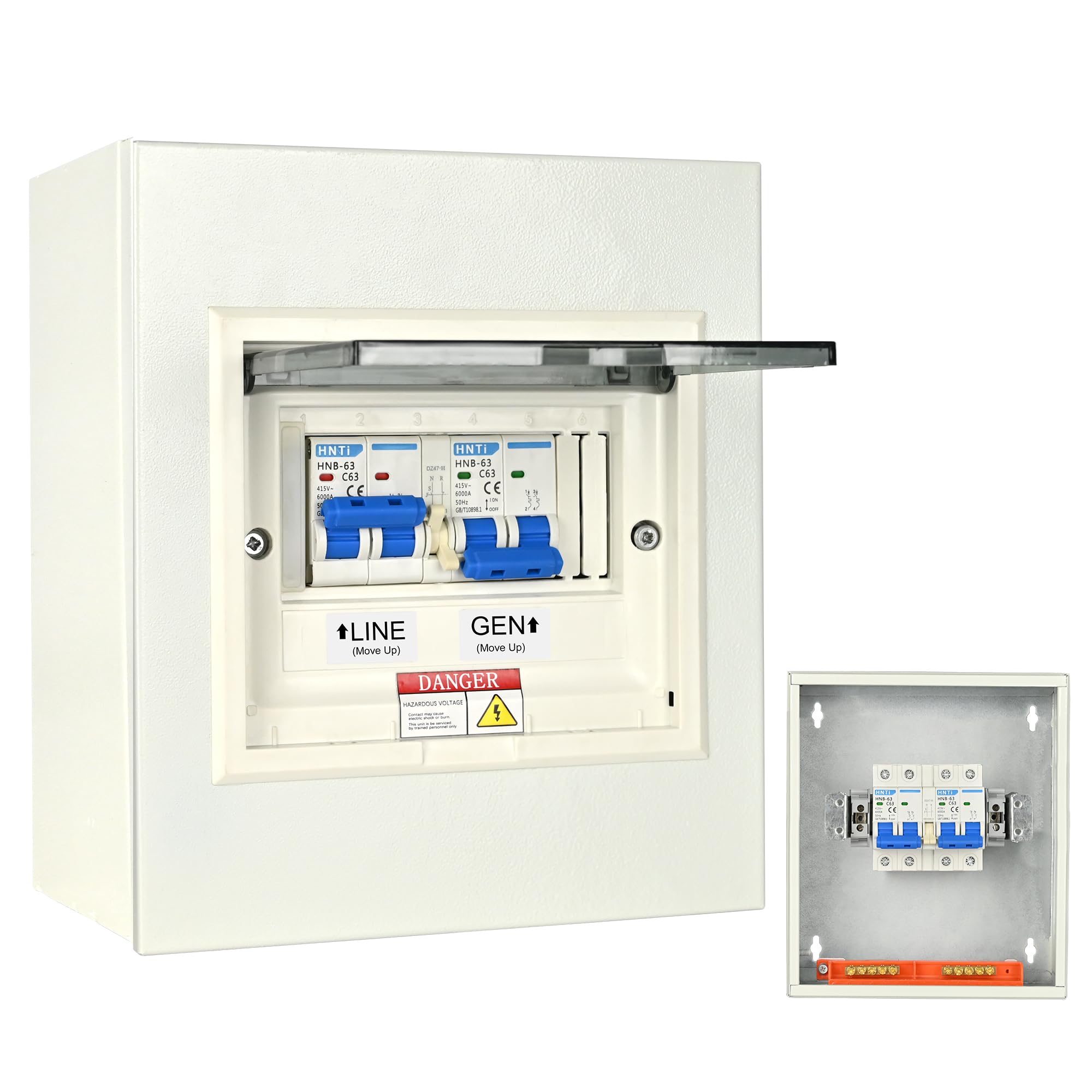 Transfer Switch for Home Generator, Upgraded 63 Amp