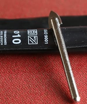 Generic 2PCS decoration purpose 10*85*7.5MM head diameter glass bit drill bit hole saw tile ceramic core bit drilling bit