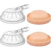 Maymom Pump Parts Compatible with Medela Symphony Breastpump, Not Original Medela Symphony Cap and Membrane Replacement Cap Membrane Backflow Protector