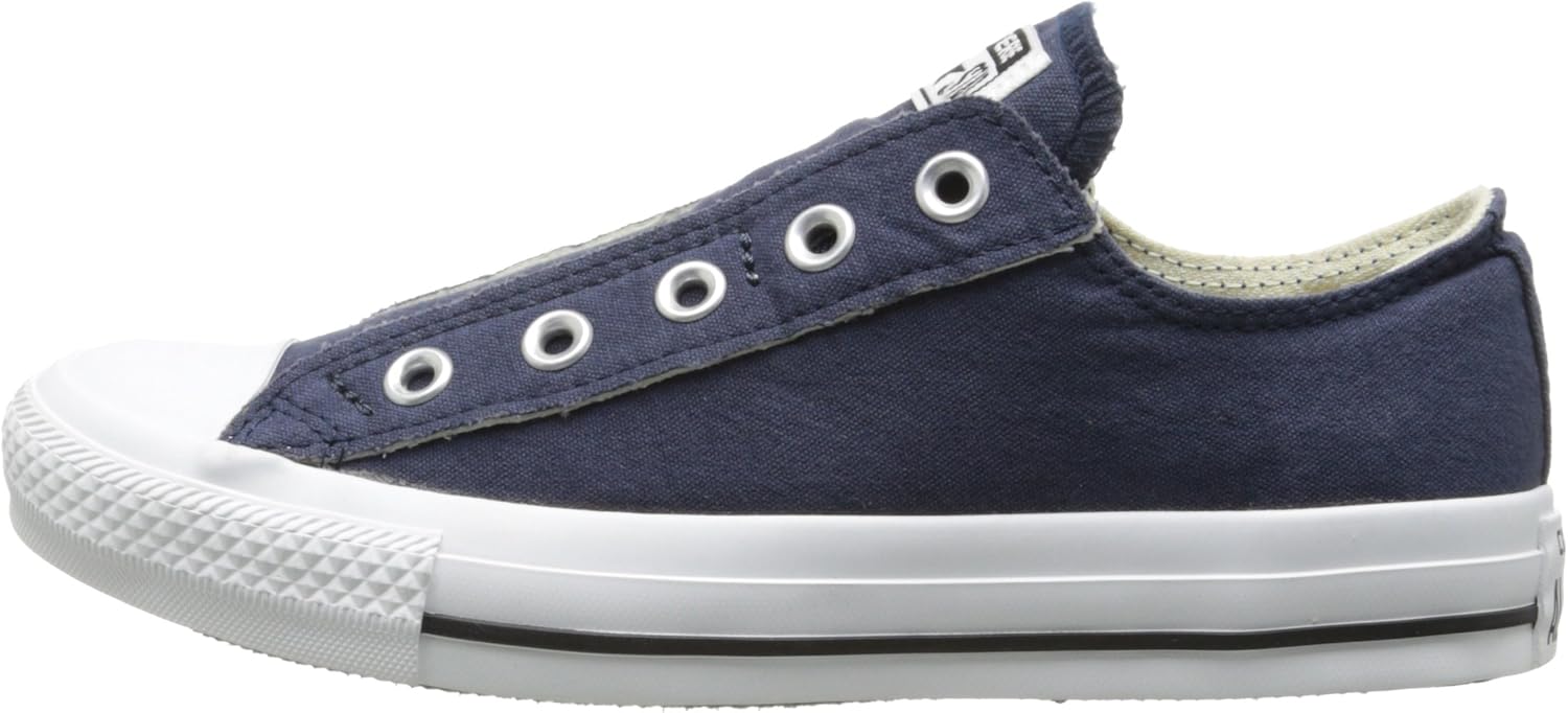 converse slip on navy