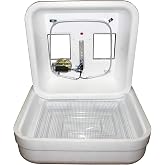 Hova Bator Still/Thermal Air Incubator 1602N | Wafer Snap-Action Temperature Control, Dual Observation Windows, Thermal Air Flow Ventilation