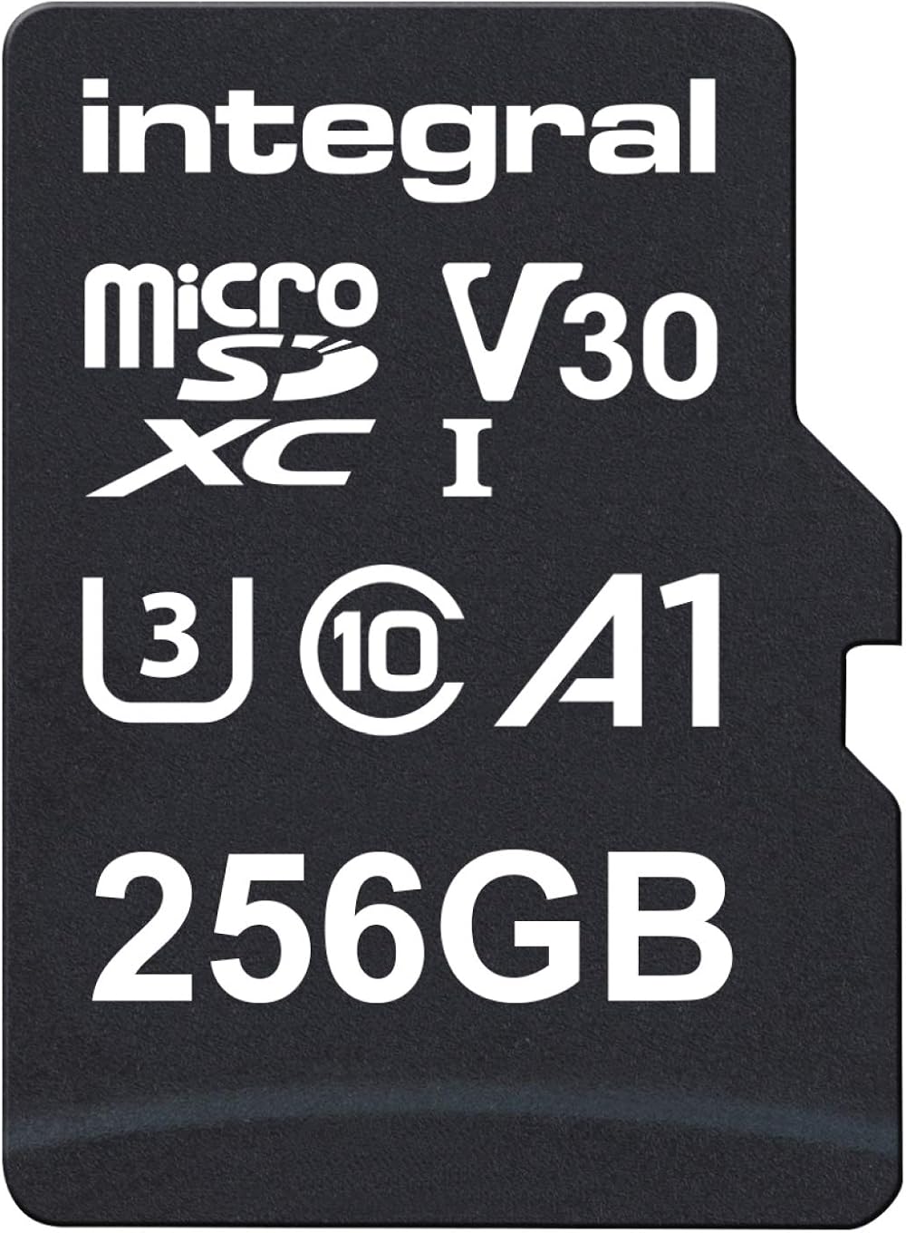 Integral 256B microSD Card Premium High Speed UHS-I U3 A1 4K 100MB/s
