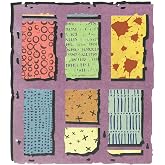 Sizzix Thinlits Die Set with Stamps, Viewfinder by Seth Apter, 2 Cutting Dies &amp; 6 Rubber Stamps