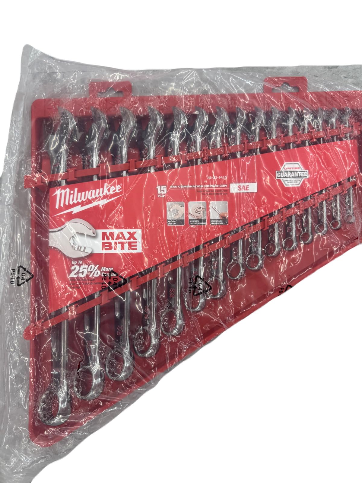 Milwaukee MHT48229415 Imperial MAX BITETM Combination Spanner Set 15 Piece