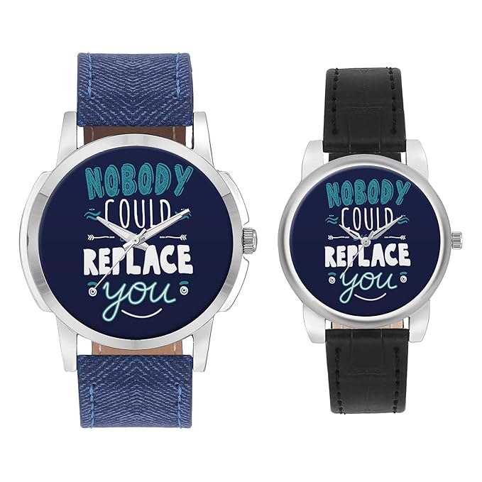 Gifts for Couple, Multicolor Dial Wrist Watch for Men and Women