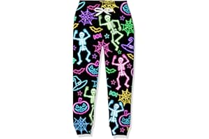 UNICOMIDEA Boys Girls Jogger Pants Funny 3D Graphic Sweatpants Athletic Sports Pants for Kids 6-16 yrs