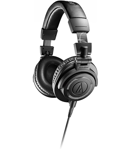 audio-technica ATH-M60x ヘッドフォン Fone de Ouvido Audio-Technica ATH-M60X, Grande : Amazon.com.br