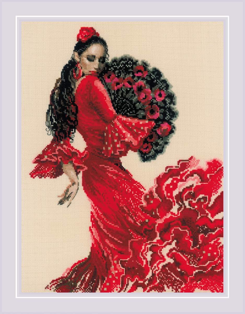 RIOLIS Cross Stitch Kit - 1740 - Dancer