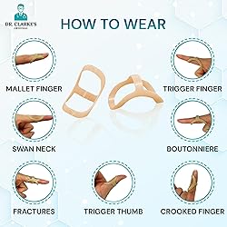 Dr. Clarkes Original Wishbone Finger Splints - Size