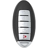 X AUTOHAUX CWTWB1G744 433Mhz Replacement Keyless Entry Remote Smart Key Fob for Nissan Armada 2017-2020 for Infiniti QX80 LE Premium 2014-2021 285E31LA5A 285E3-1LB5A 46 Chip 5 Buttons