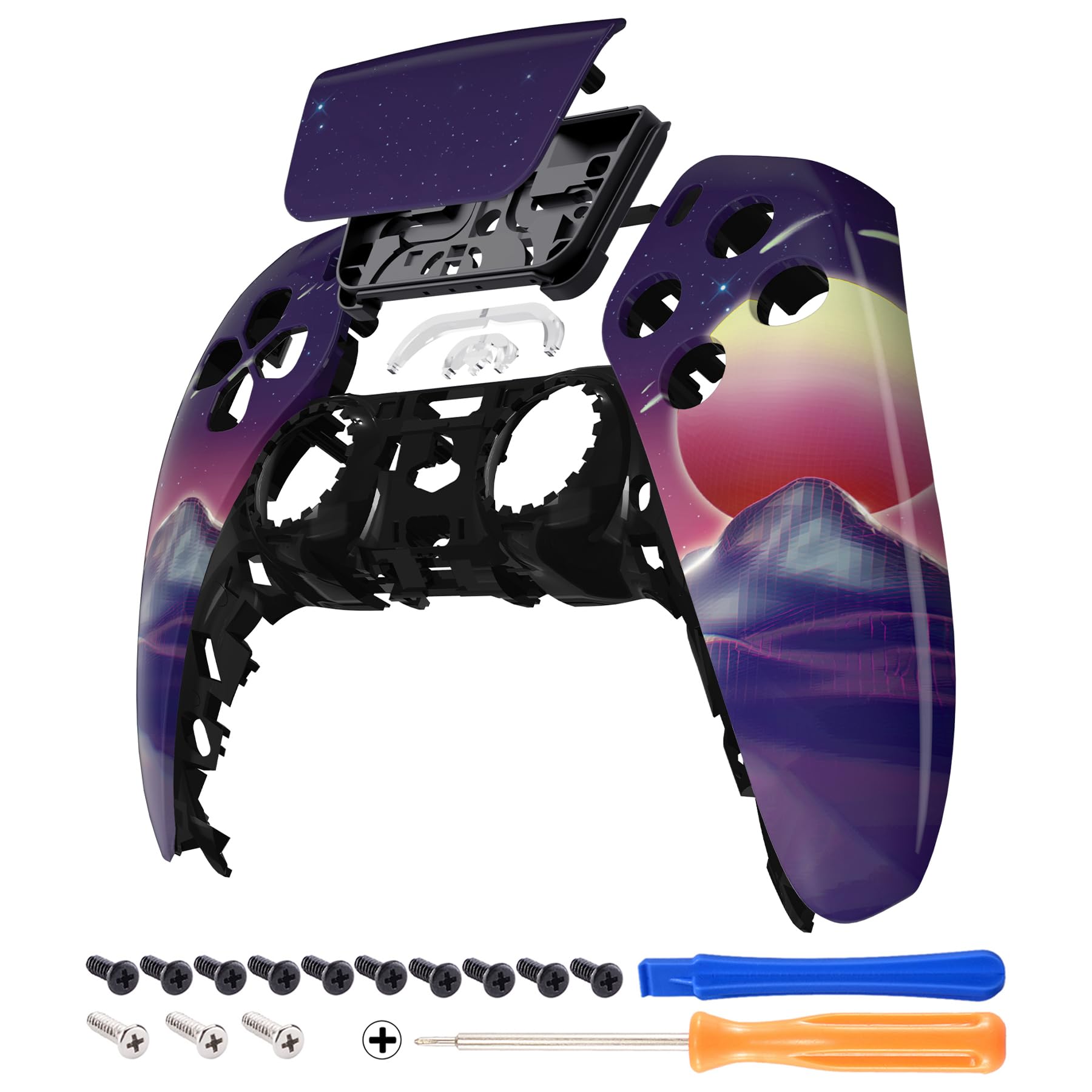 eXtremeRate The Cyber Moon Touchpad Front Housing